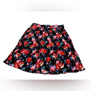 WDG Floral Mini/Midi Skirt